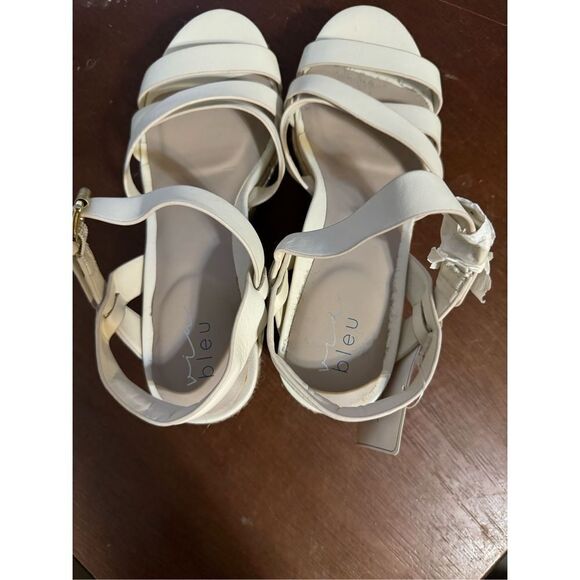 NWT strappy wedges size 8 - Picture 4 of 8